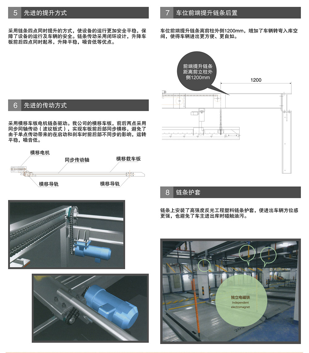 PSH4-D1负一正三地坑四层升降横移式立体车库提升方式链条保护.jpg